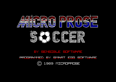 Microprose Soccer 